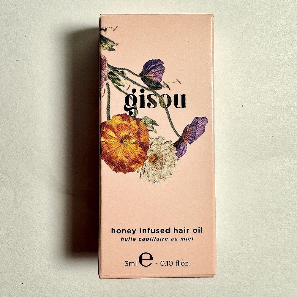 Gisou Honey Infused Hair Oil Clean Natural Haircare 3ml .10oz Travel Mini Size - Picture 1 of 6